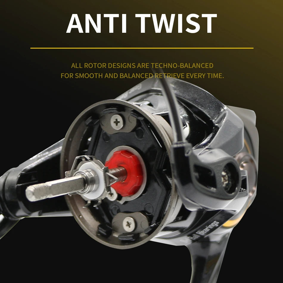 ROOBLINOS SW Spinning Reel Ultralight  Saltwater Surf Reel  5.0:1 9+1 BB Max Drag 12kg Fishing Reels Wheel - Firu Total Sales