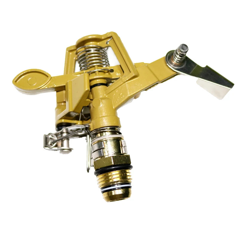 1/2"Male Thread Rotating Rocker Sprinkler Adjustable Impact Sprinkler Lawn Garden Park Orchard Field  Irrigation Watering Nozzle