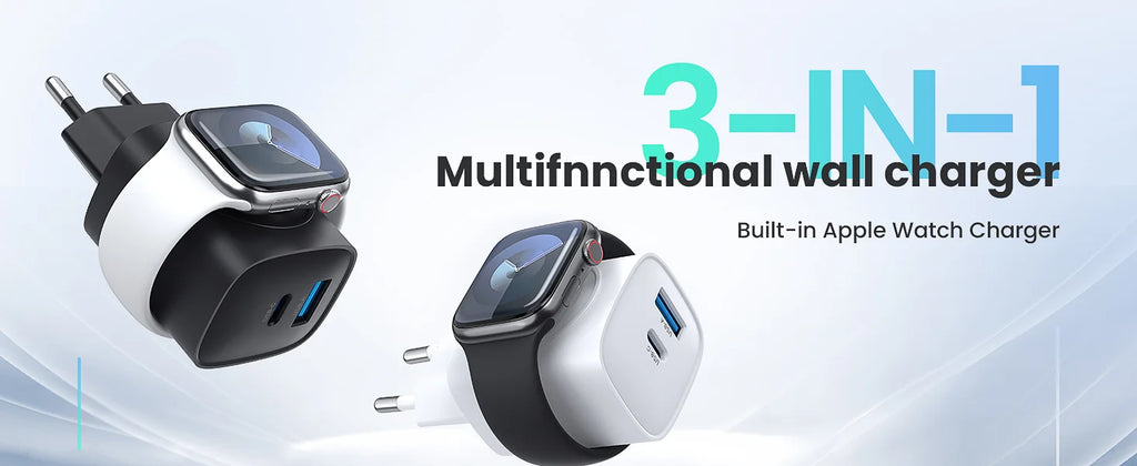 For Apple Watch Charger with 20W Fast Charging Block, 3 in 1 PD USB C Wall Charger Block for iWatch Charger,for iPhone, Ipad