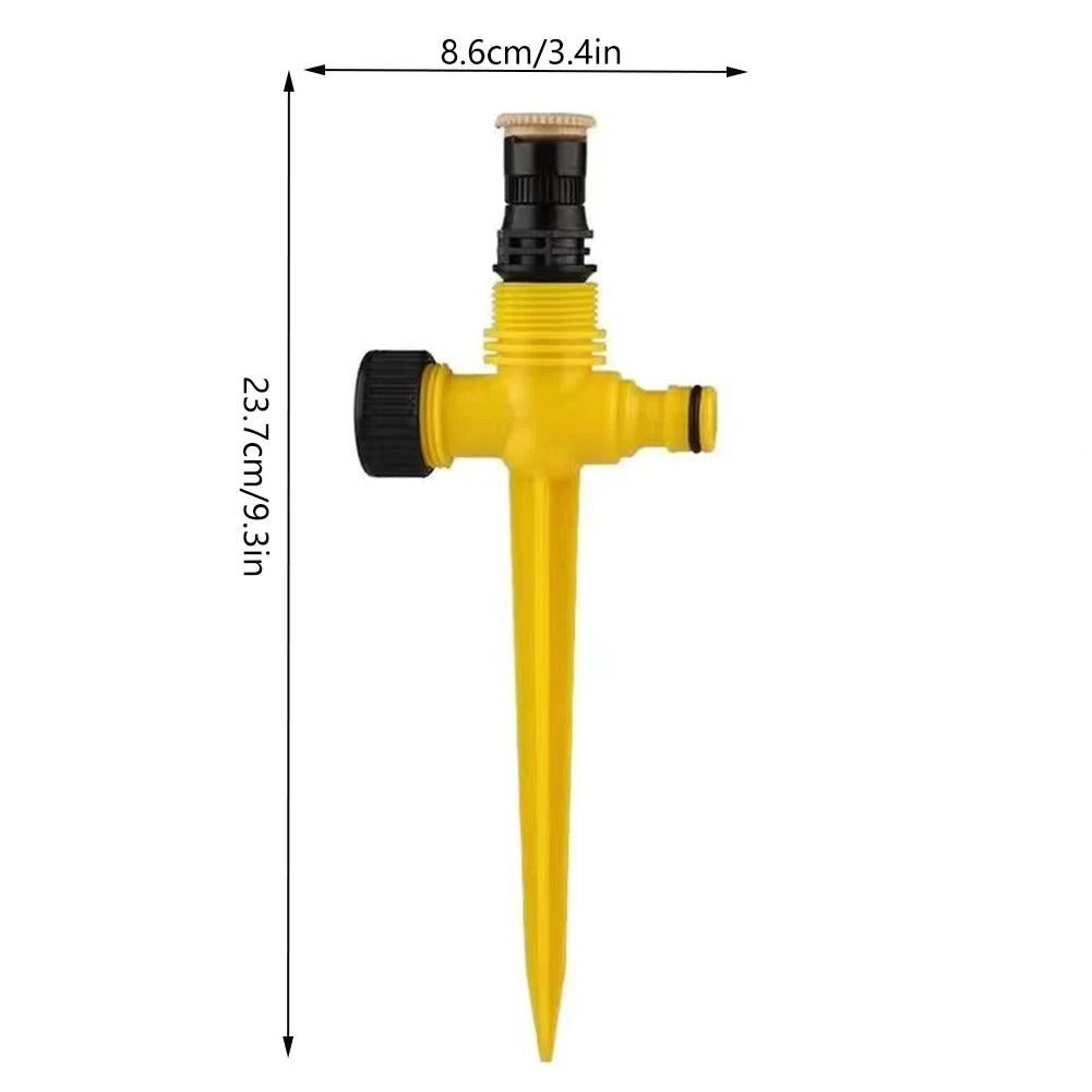 Outdoor Misting Cooling System Adjustable Rotating Watering Sprayer Garden Metal Irrigation Sprinkler Watering Irrigation Tool