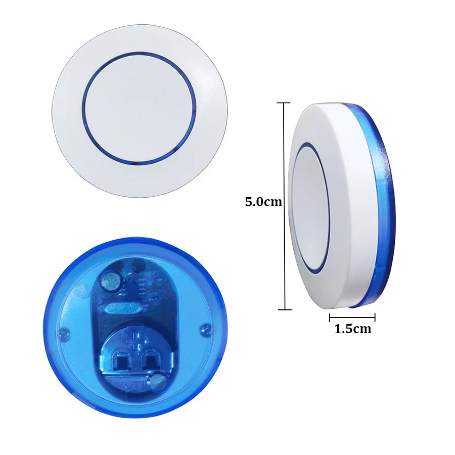433MHz Wireless Light Switch 220V 110V 10A Relay Breaker Remote Control Mini Round Button Switch for Home LED Lamp Wall Switch