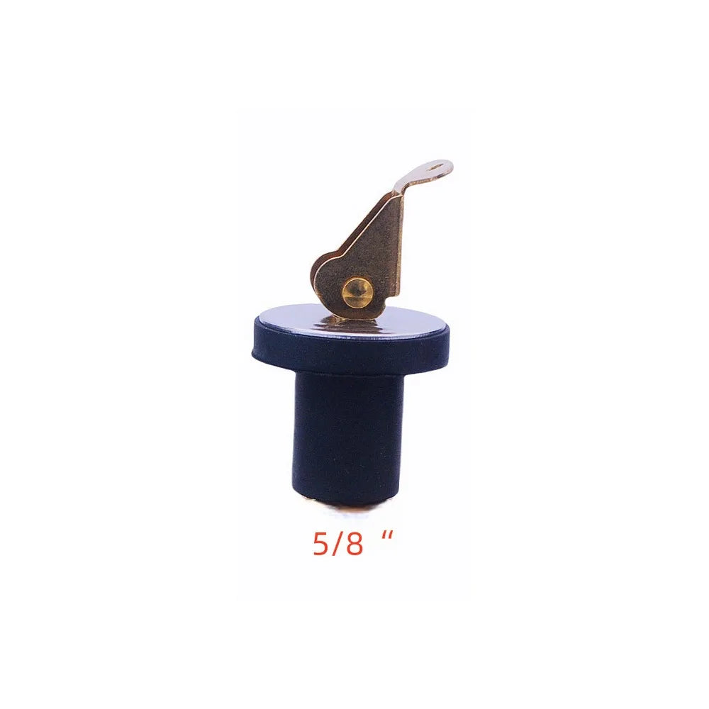 Universal Yacht Compression Drain Plug Rubber Seal Plug Tools Practical Durable Brass Screw Type Plug Marine Boat Accessories