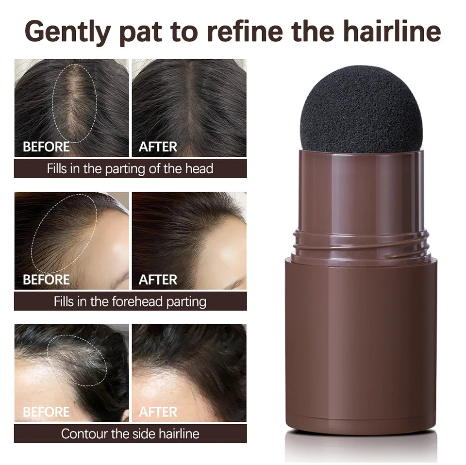 Hairline Powder Long Lasting Shadow Filling Forehead Hair Gaps Waterproof Sweat-proof Fine Powder Natural Color Hairline Makeup