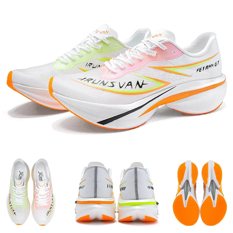 IRUNSVAN Platinum Tenis Placa Carbono | Maratón y Entrenamiento | Hombre y Mujer | Ed. Limitada Año del Caballo