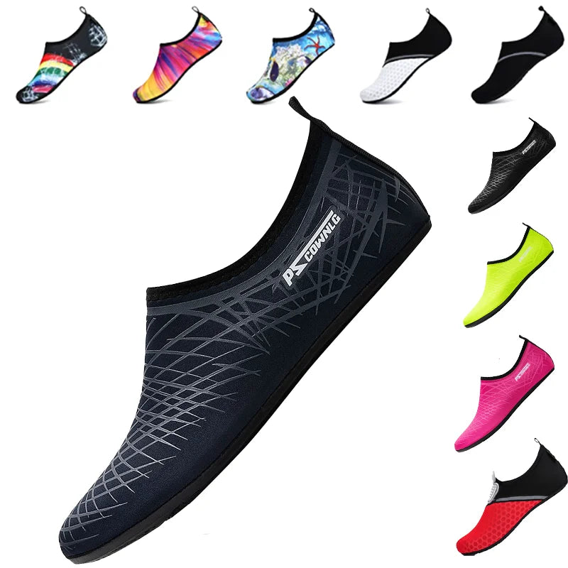 Nisex Water Non-Slip Sneaker Swimming Diving Socks Summer Aqua Beach Sandal Flat Shoe Seaside Slipper For Men Women
