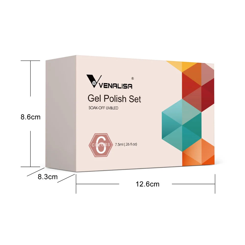 Gel de Construcción Rápida VENALISA 7.5ml | Semitransparente Jelly | Nude Rosa UV/LED 💅 - Firu Total Sales