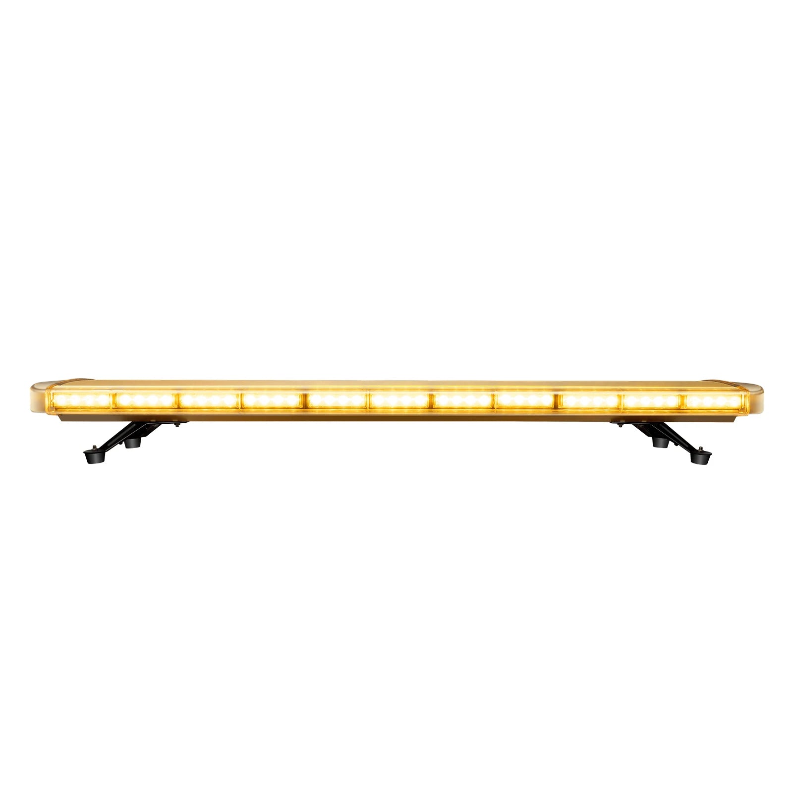 96 LED Strobe Light Bar w/Controller 16 Strobe Modes Yellow Flash Light Emergency Warning Lamp 150LM Burst Light IP65 Waterproof