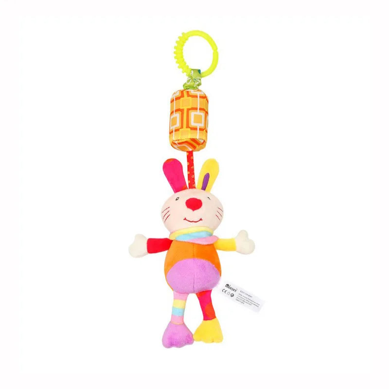 Baby Stroller Hanging Toys – Cartoon Animal Rattles