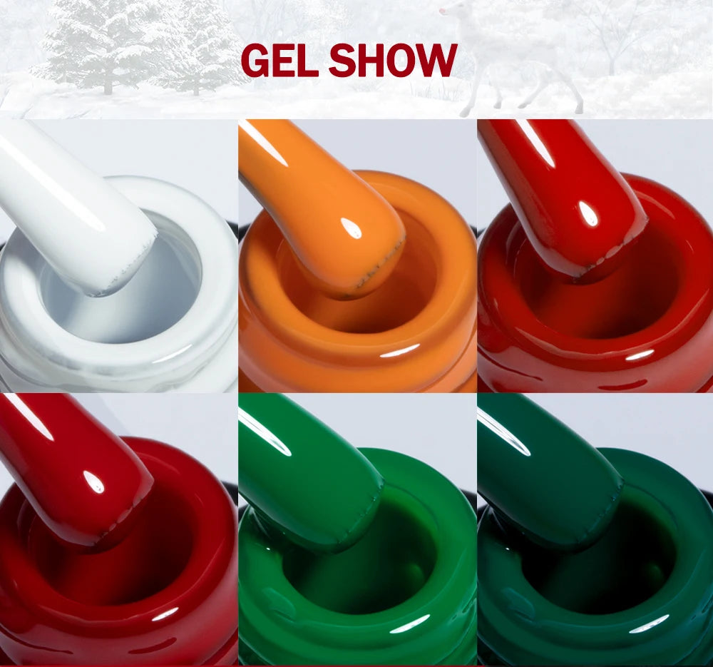 Esmalte Gel YOKEFELLOW 10ml | 122 Colores | Rojo Brillante | UV/LED Semipermanente 💅 - Firu Total Sales