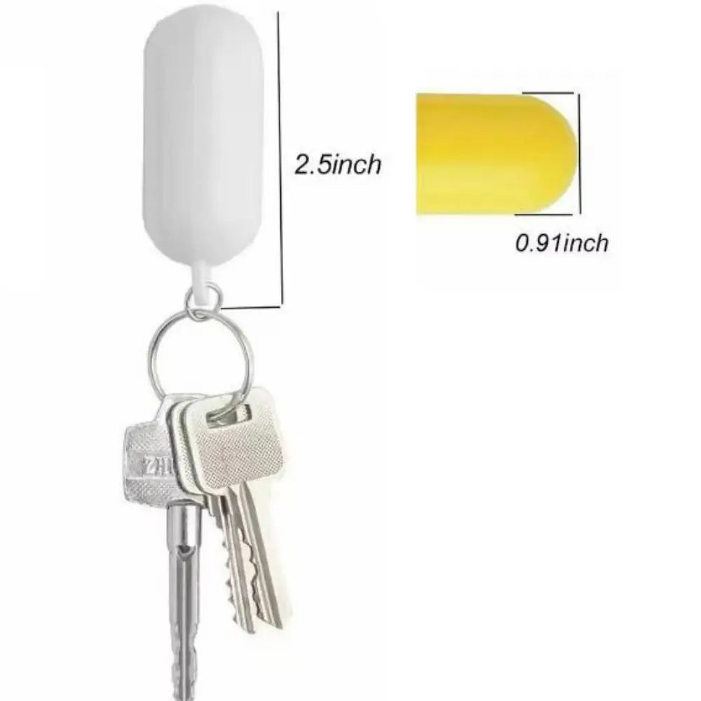 New Plastic Boat Kayak Floating Keyring 7 Colors Replacement Marine Sailing Boat Float Keychain Boat Accessory Floating Keychain