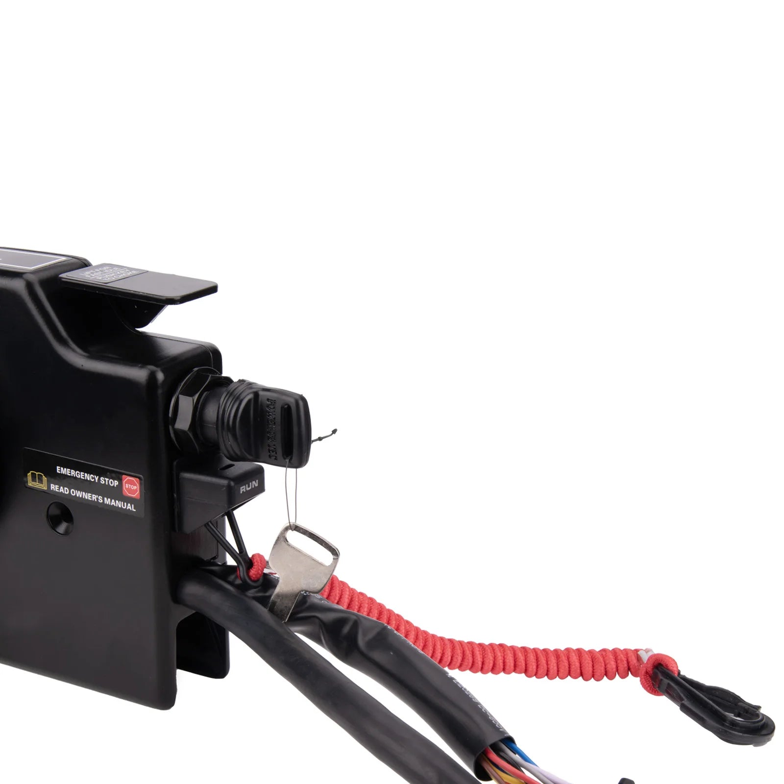 Boat Outboard Remote Control Box Side Mount with 14-Pin Harness, Smooth Throttle and Shift Operation