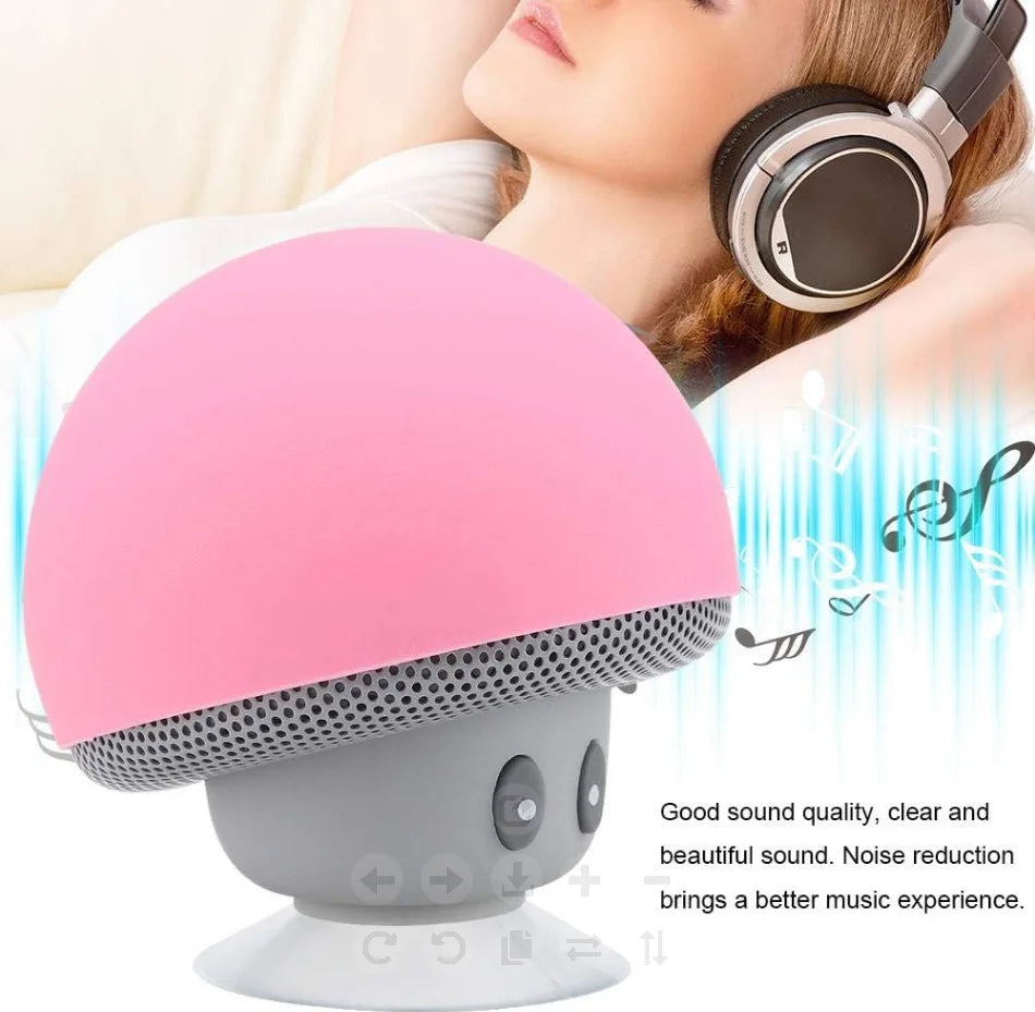 High Quality Wireless Bluetooth Speaker 30ft Wireless Range  Subwoofer With Suction CupSuitable for Cycling Picnic Outdoor - Firu Total Sales