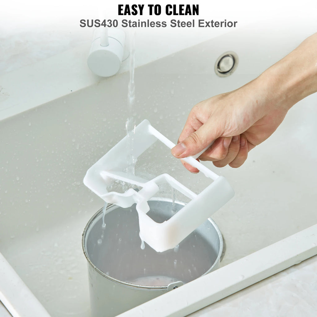 SucceBuy Máquina de Helados Eléctrica 2Qt | Compresor Integrado | Sin Pre-congelar | Yogur y Sorbete