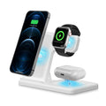 18W Foldable 3-in-1 Wireless Charging Station | iPhone 16/15/14/13 + Watch + AirPods