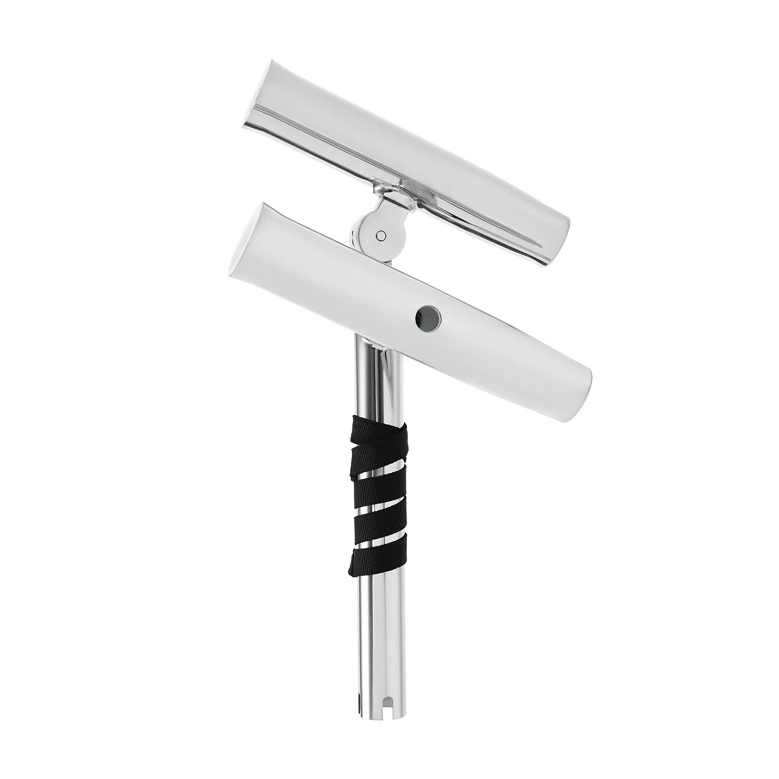 Adjustable Double Angle Fishing Rod Holder for Boats Yachts Stainless Steel Corrosion Resistant and Durable