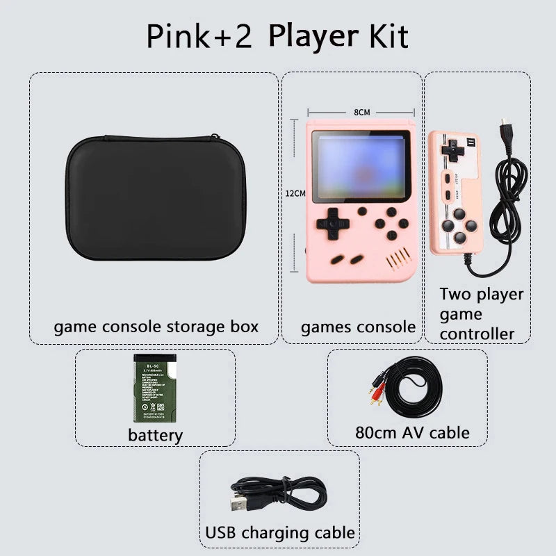 Consola Arcade Retro ONETOMAX 5 Pulgadas | 500+ Juegos Clásicos | Game Boy Emulador | TV - Firu Total Sales