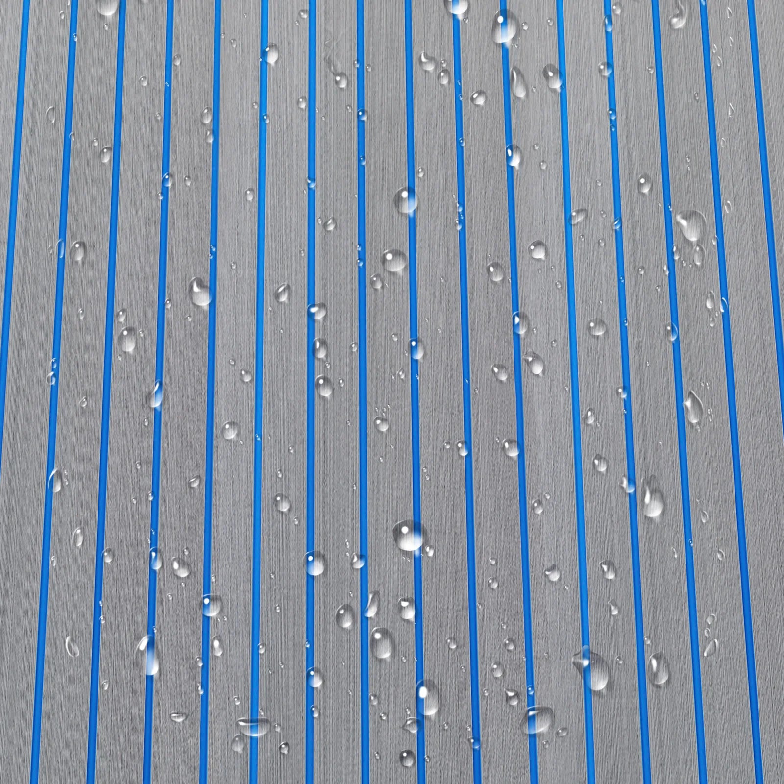 240*60cm/240*90cm EVA Foam Non-Slip Boat Deck Mat 6mm Thick Waterproof Marine Yacht Faux Teak Decking Sheet Flooring Carpet Pad