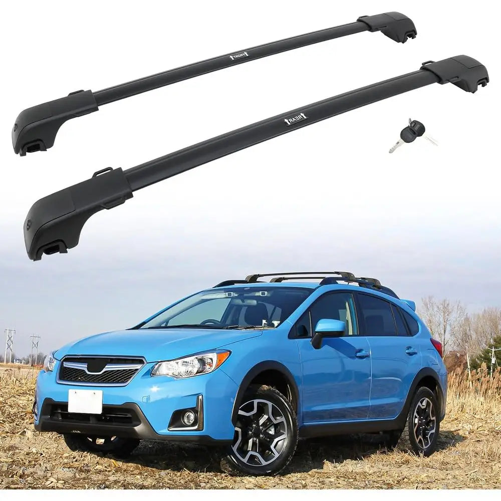 260lbs Capacity Lockable Roof Rack with Side Rails for 2013-2017 XV Trek Models - Suitable for Bikes, Canoes, and Surfboards