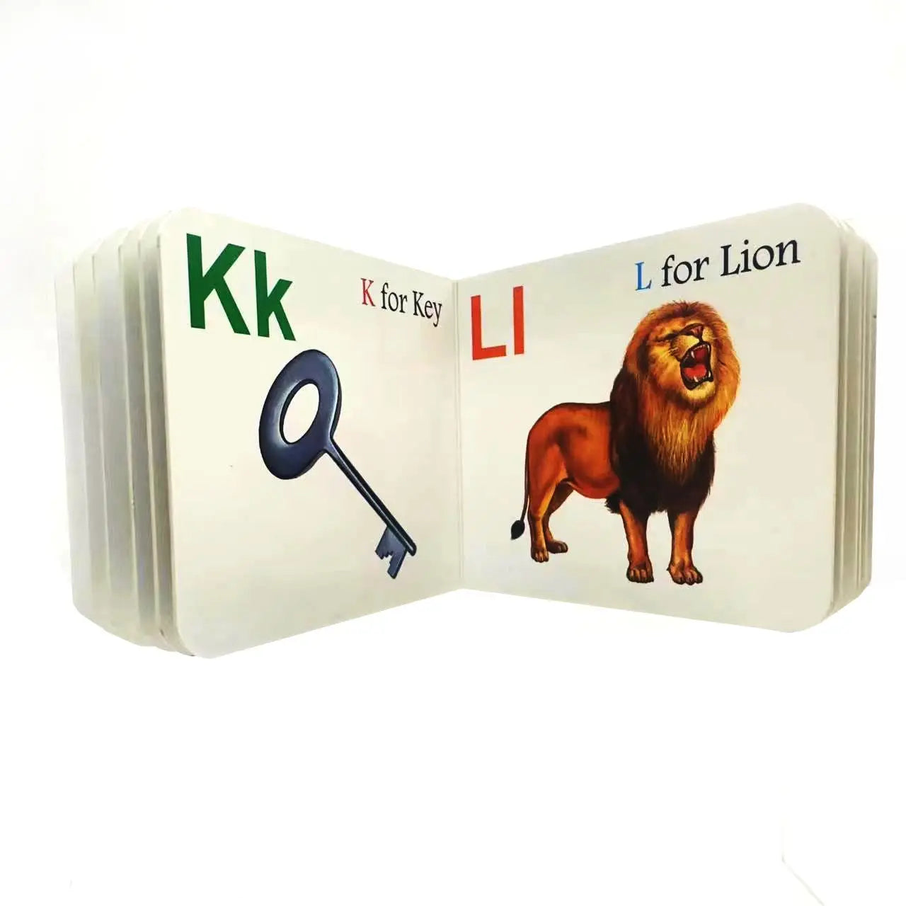 1pc Fun and Easy English Alphabet Learning with Small Card Book - Boost Vocabulary and Reading Skills for Kids and Adults