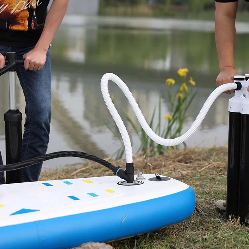Air Valve Adaptor Wear-Resistant Rowing Boat Air Valve Adaptor Nylon Kayak Inflatable Pump Adapter for SUP Board