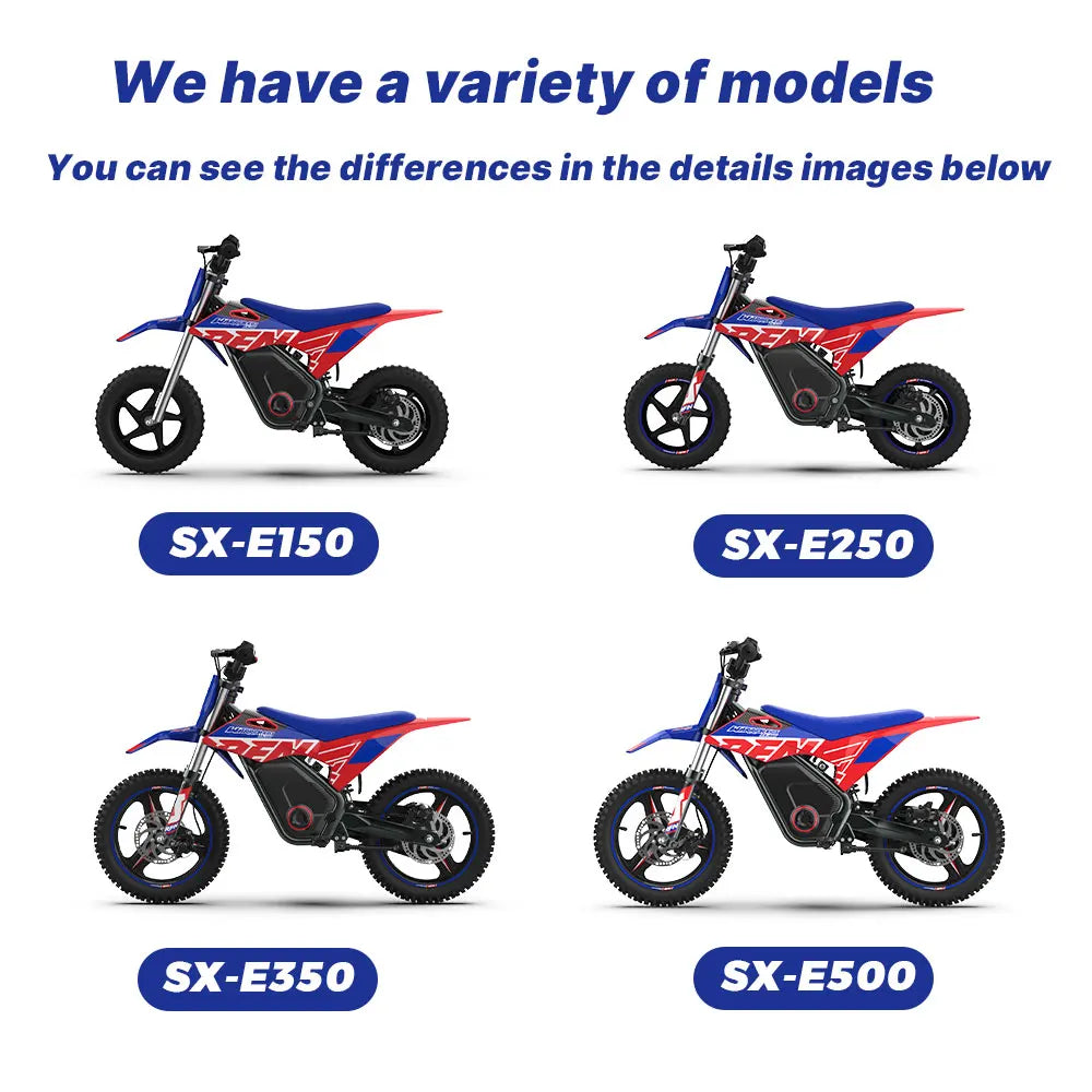 Moto Eléctrica Off-Road RFN Warrior para Niños | Multi-Velocidad | 4-8 Años 🏍️ - Firu Total Sales
