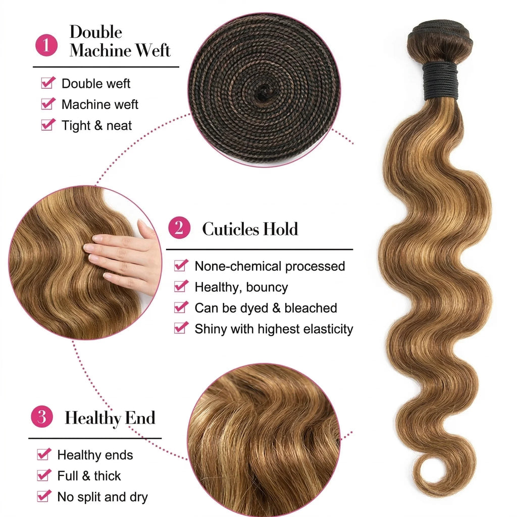 30 40 Inch Body Wave Bundles Human Hair Brazilian Virgin Weave Hair 3 4Pcs Unprocessed 16A Raw Hair Bundles Extensions For Women