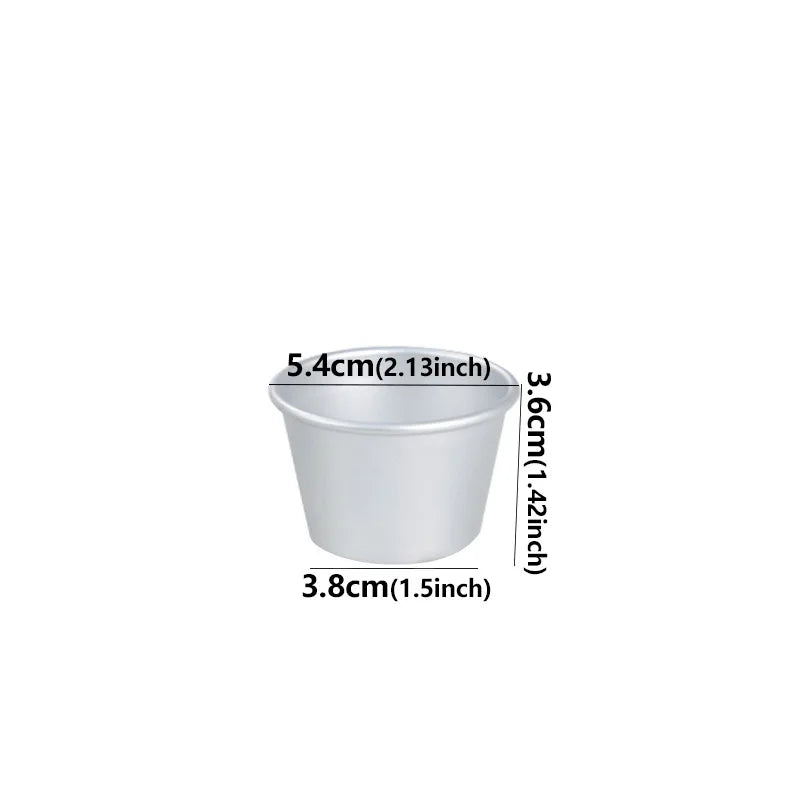 Molde de Aluminio para Pudding y Pasteles | Antiadherente | Herramienta Repostería 🍰