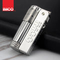 Original IMCO Lighter Old Oil Flint Lighter Windproof Stainless Steel Cigarette Petrol Oil Lighter Inflated Gadgets Man