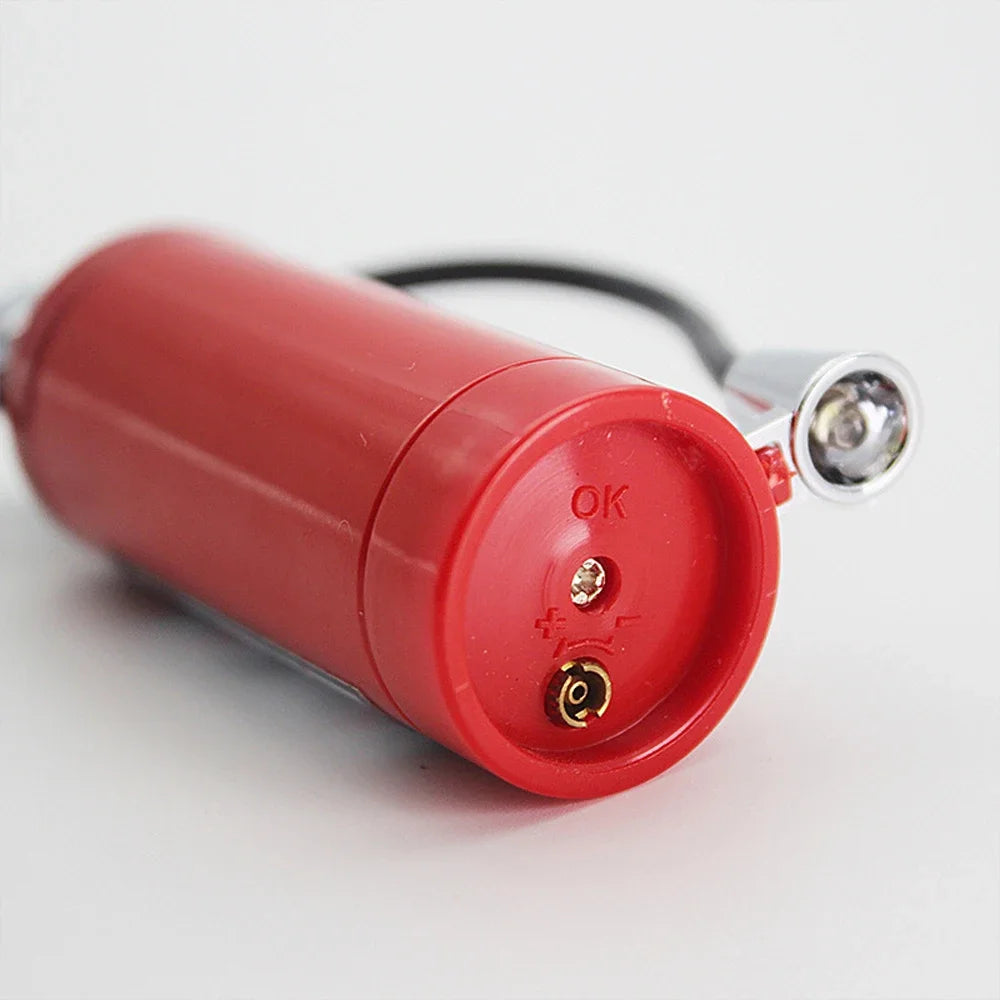 New Torch Lighter Metal Flash Light Free Fire Butane Gas Pipe Lighter Unusual Inflated Cigar Cigarette Lighter
