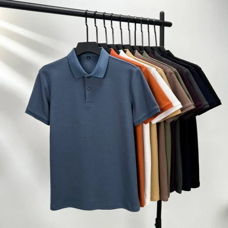 Polo 100% Algodón para Hombre | 19 Colores | Golf y Deporte | Acabado Sedoso 👔