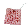 Two-in-one Bath Towel Can Put Soap Bath Ball Portable Double-sided Bath Flowers Skin Care Exfoliation Body Scrub Containers