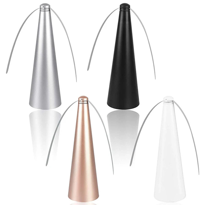 Rechargeable/dry cell Outdoor Multifunctional Fly Repellent 360° Rotation Fan-type Food Protector Pest Drive Away Table Fan