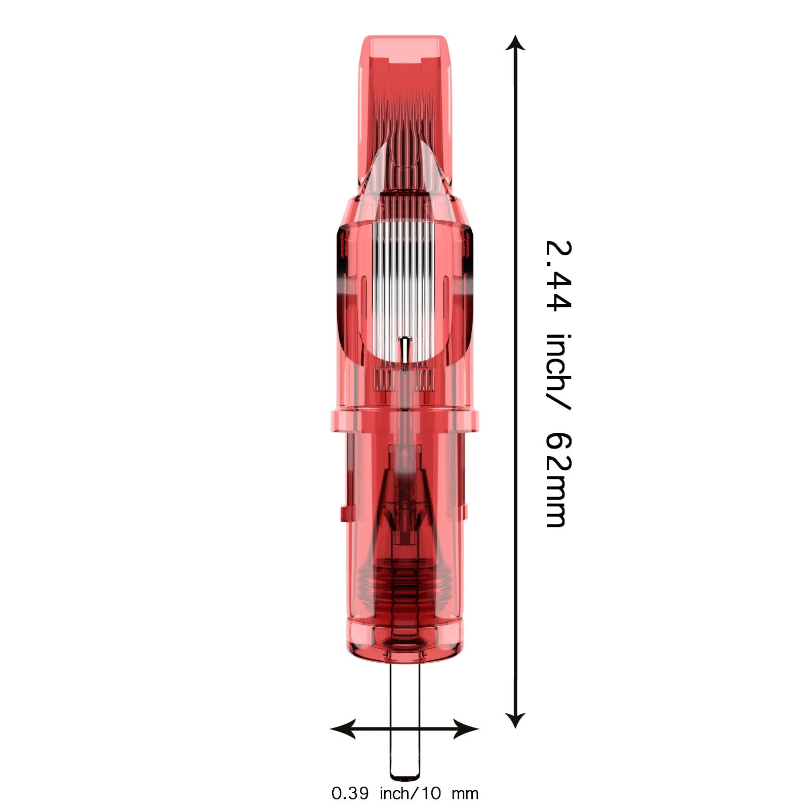 Tattoo Cartridge Needles DRAGONFIRE 5PCS Disposable Safty RL RS RM M1 Tattoo Needle Hot Sale Red Tattoo Cartridge Needles