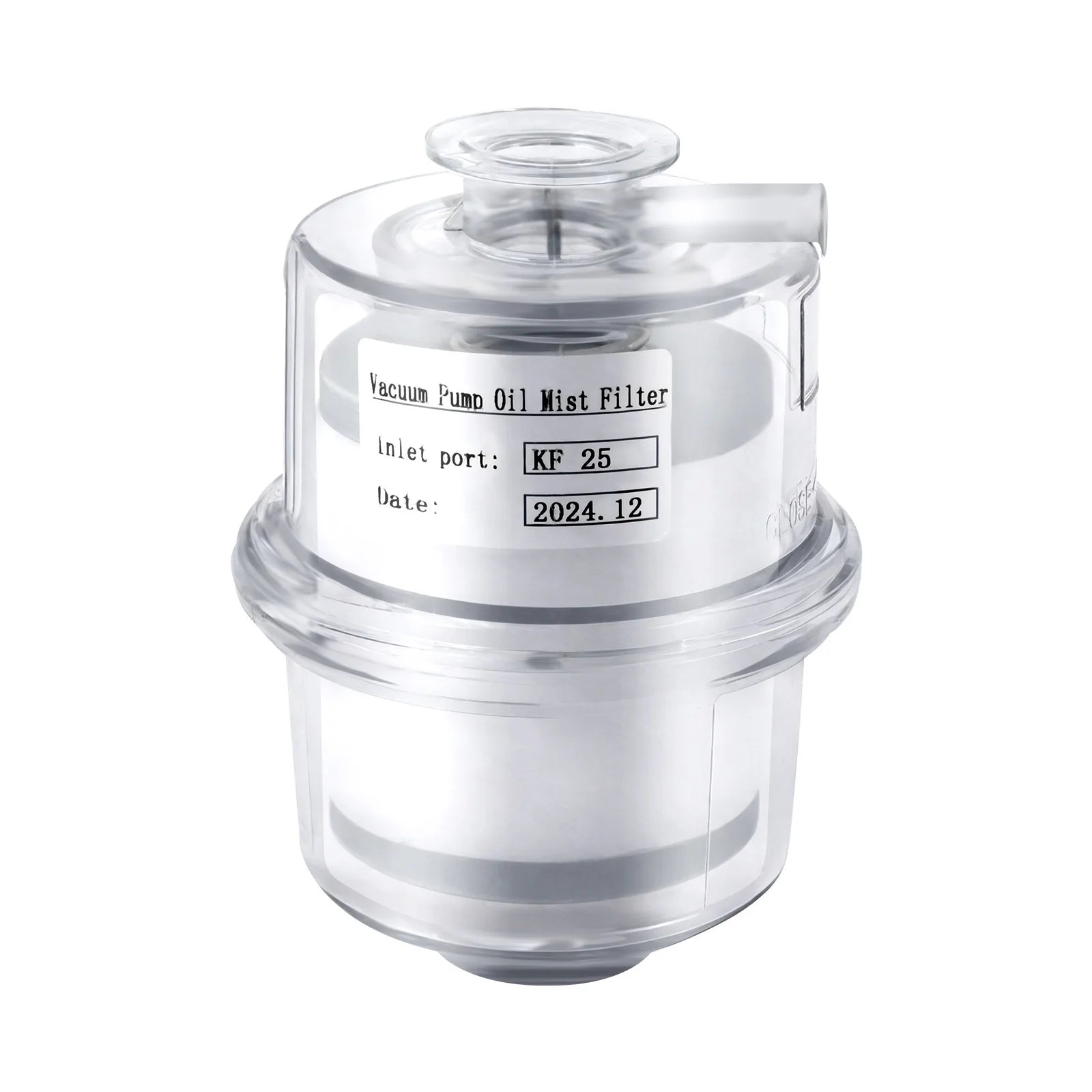 Vacuum Pump Exhaust Oil Mist Filter Oil Spray Arrester/ Fume Separator Exhaust Filter Kf25 Interface