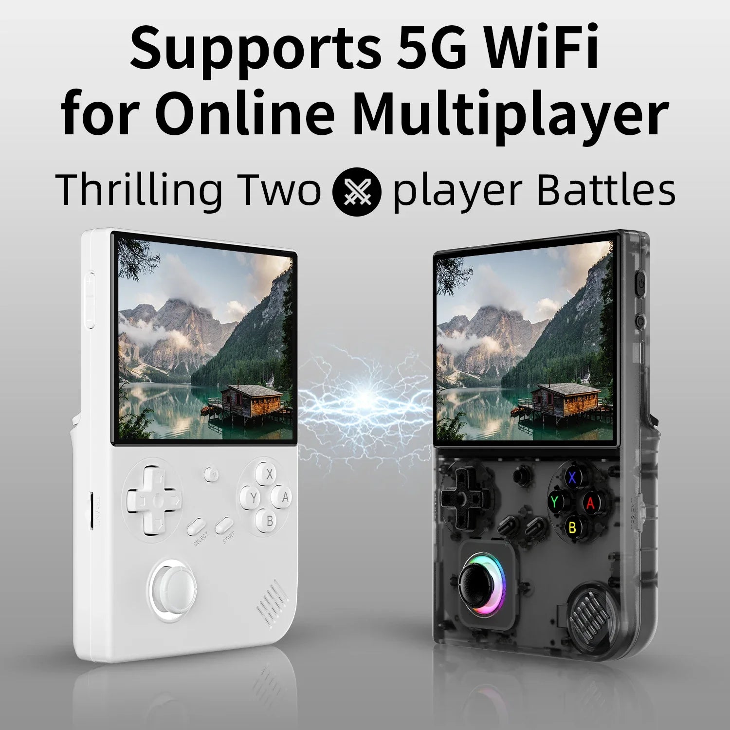 ANBERNIC RG40XXV Consola Portátil | 4" IPS | Joystick RGB | 5000+ Juegos | WiFi | Salida HDMI - Firu Total Sales