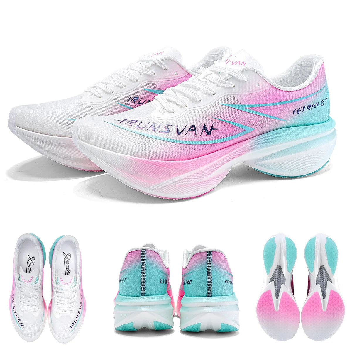 IRUNSVAN Platinum Tenis Placa Carbono | Maratón y Entrenamiento | Hombre y Mujer | Ed. Limitada Año del Caballo