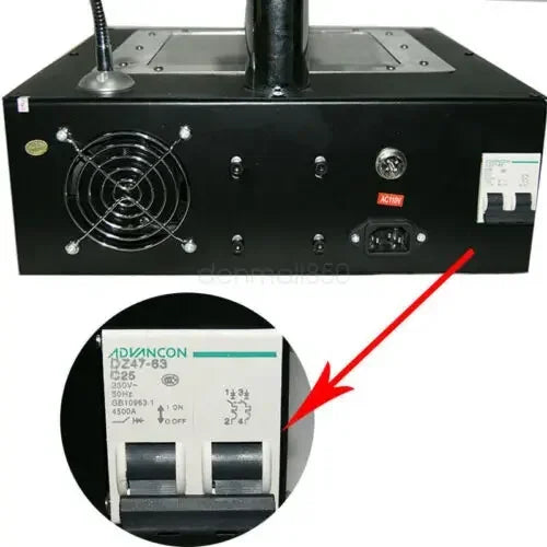 IR6500 BGA Rework Station Infrared Solder Welder System with Closed-loop Temperature Control w/USB Cable for Welding  Rpairing