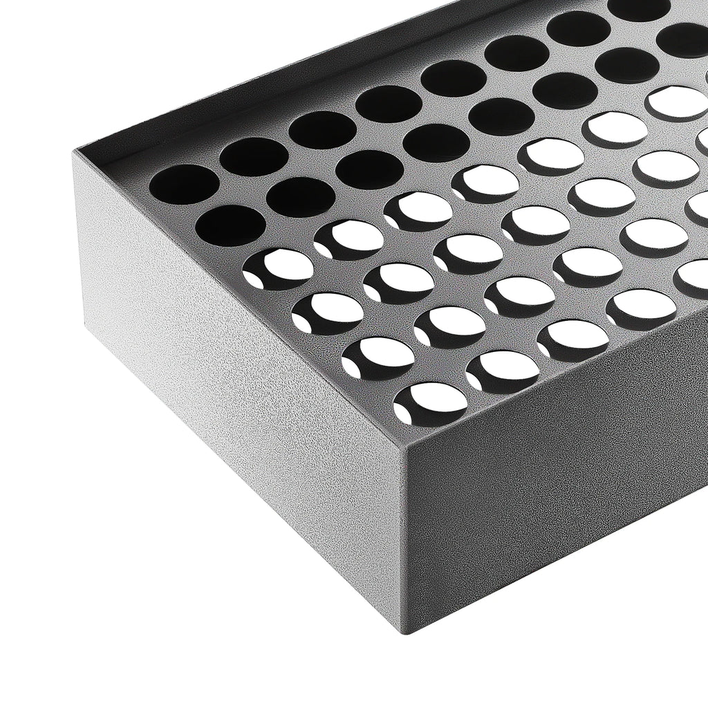 78 Holes Tattoo Ink Holder Rack Wall-mounted Cartridge Organizer Vertical Display Stand for Pigment Bottle