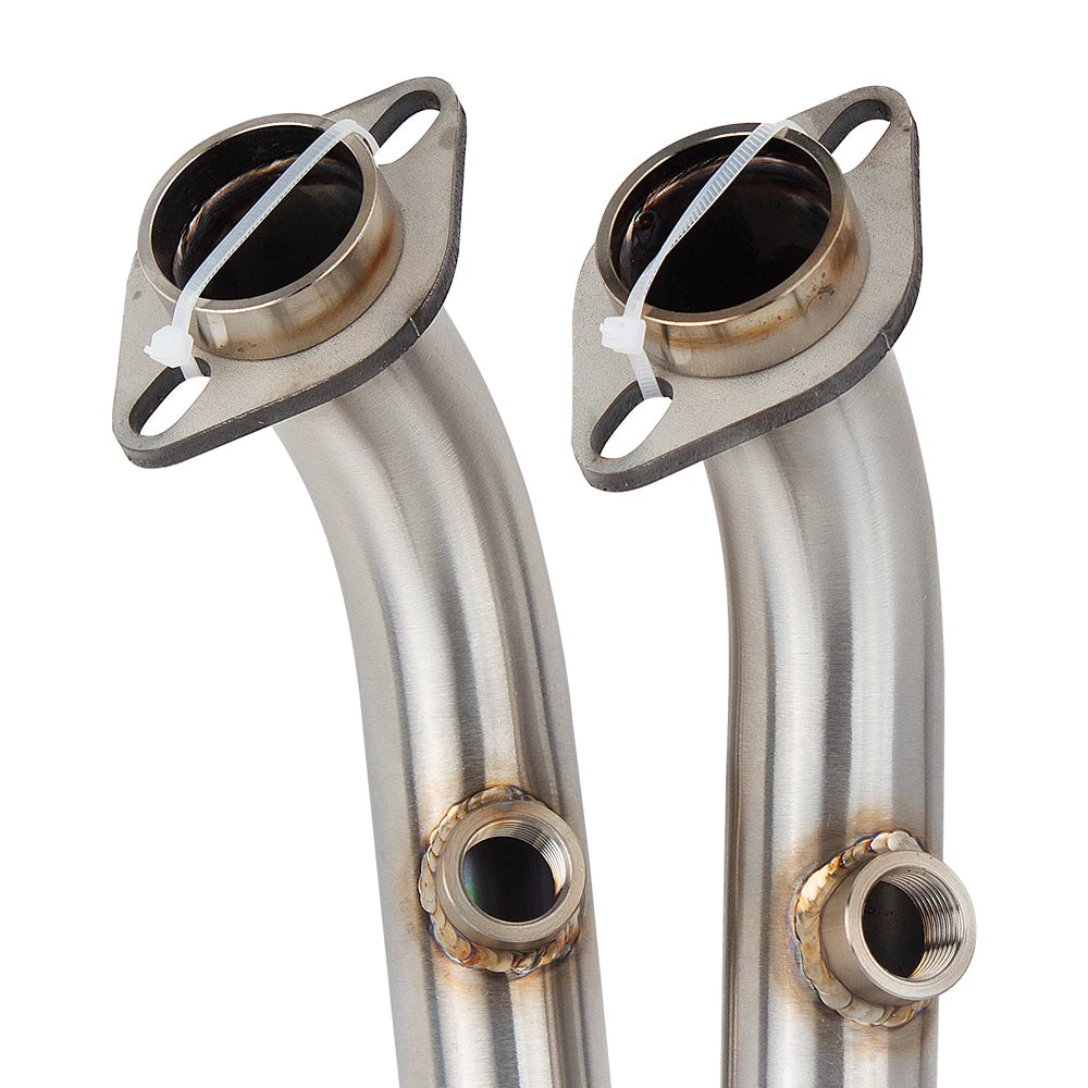 Adventure Motorcycle Exhaust System Modify Front mid Link Pipe Escape Moto Connect 51mm Or Original Muffler for CFMOTO 450MT ADV