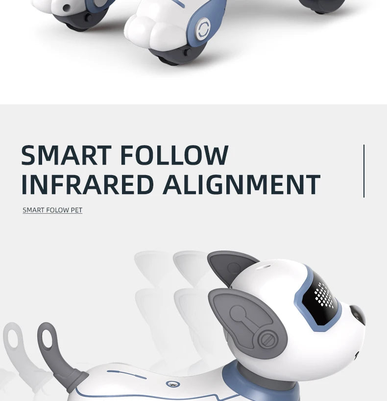 Perro Robot Inteligente con Control Remoto | Acrobacias | Regalo para Niños - Firu Total Sales