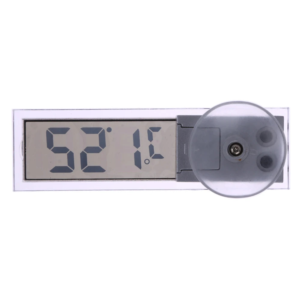 LCD Thermometer Osculum Type Car Thermometer Celsius Fahrenheit Vehicle-mounted Convenient for House Factories Auto