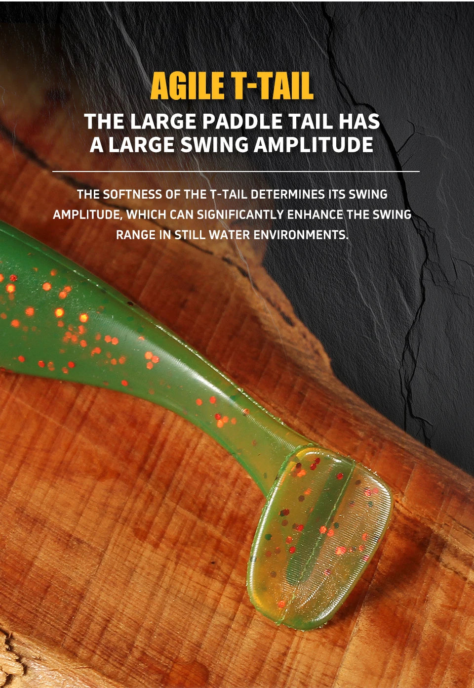 Supercontinent Shad Cola-T Silicona | 5cm/7cm | Swimbait Wobbler | Pesca Mar, Lago y Río - Firu Total Sales