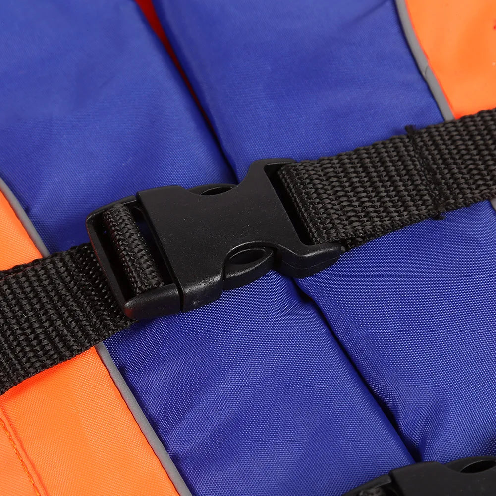 1/2PCS Children Life Jacket With Whistle Adjustable Size Swimming Float Vest Fishing Drifting Swimming Life Vest For Water Sport