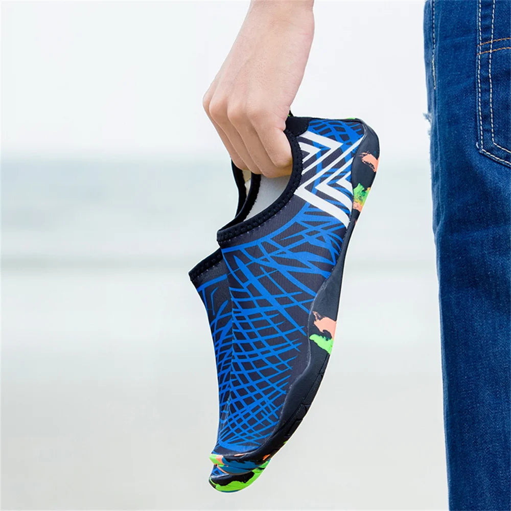 Quick-Drying Summer Water Shoes Unisex Seaside Beach Sock Barefoot Sneakers Men Swimming Upstream Sports Diving Aqua Shoes Women