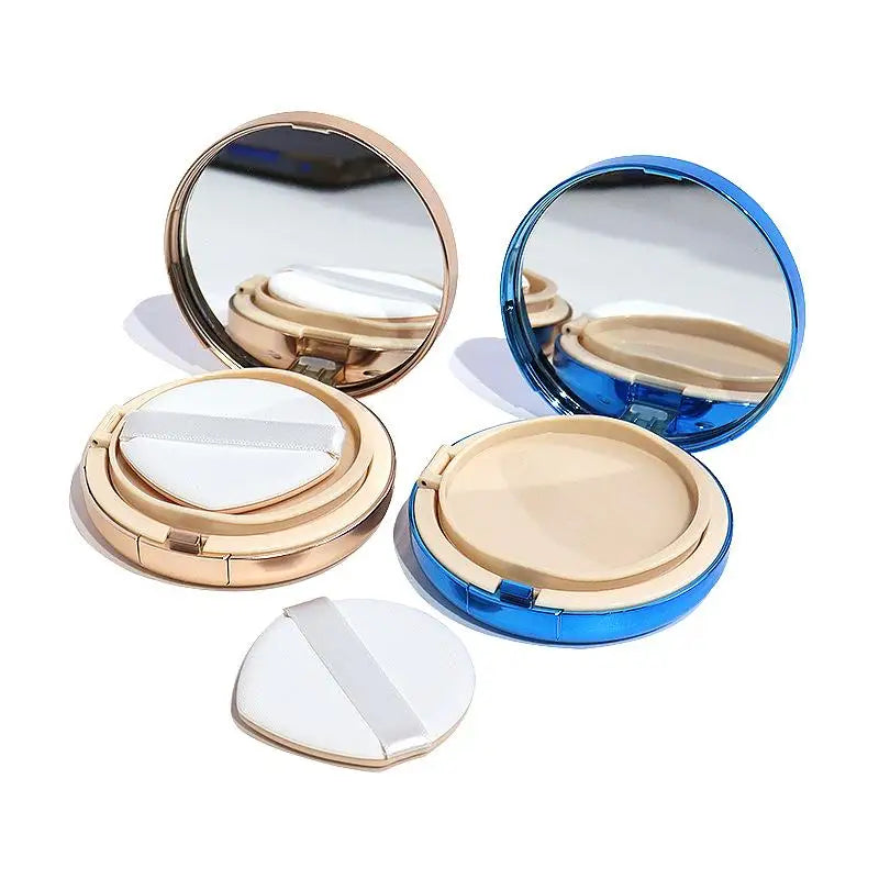 Portable Air Cushion Box With Puff With Mirror Compact Foundation Case BB Cream Container Makeup Tools DIY