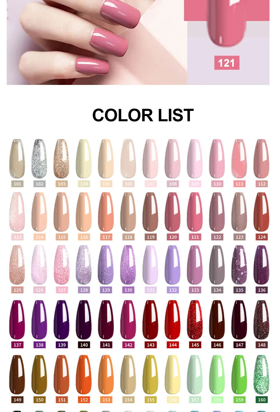 Limegirl Nail Gel Polish Kit With USB UV Lamp Semi-Permanent 8ml Soak Off Base&Top Coat Varnish Manicure Set for Nails Salon Kit