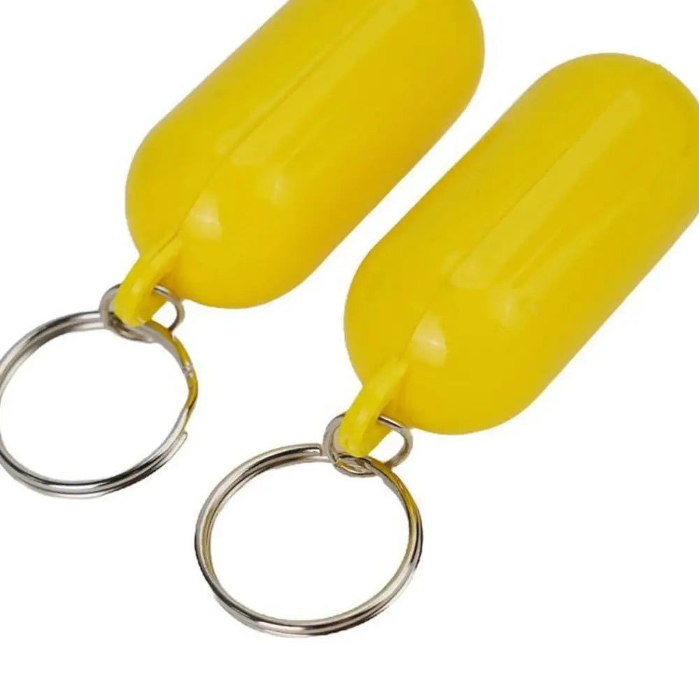 New Plastic Boat Kayak Floating Keyring 7 Colors Replacement Marine Sailing Boat Float Keychain Boat Accessory Floating Keychain