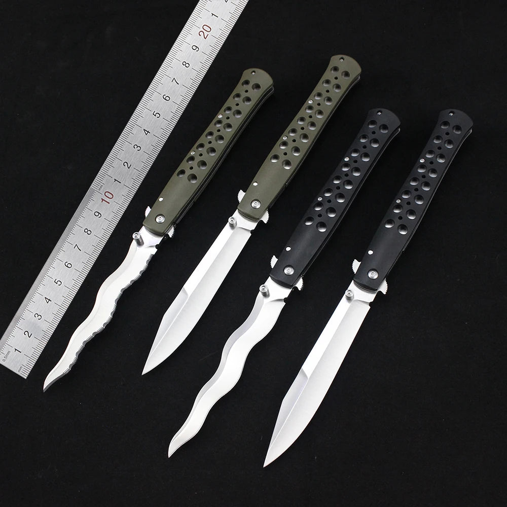Folding Knife TI LITE Flipper Knife S35VN Blade Outdoor Professional Military Tactical Hunting Survival Self defense Knives Tool