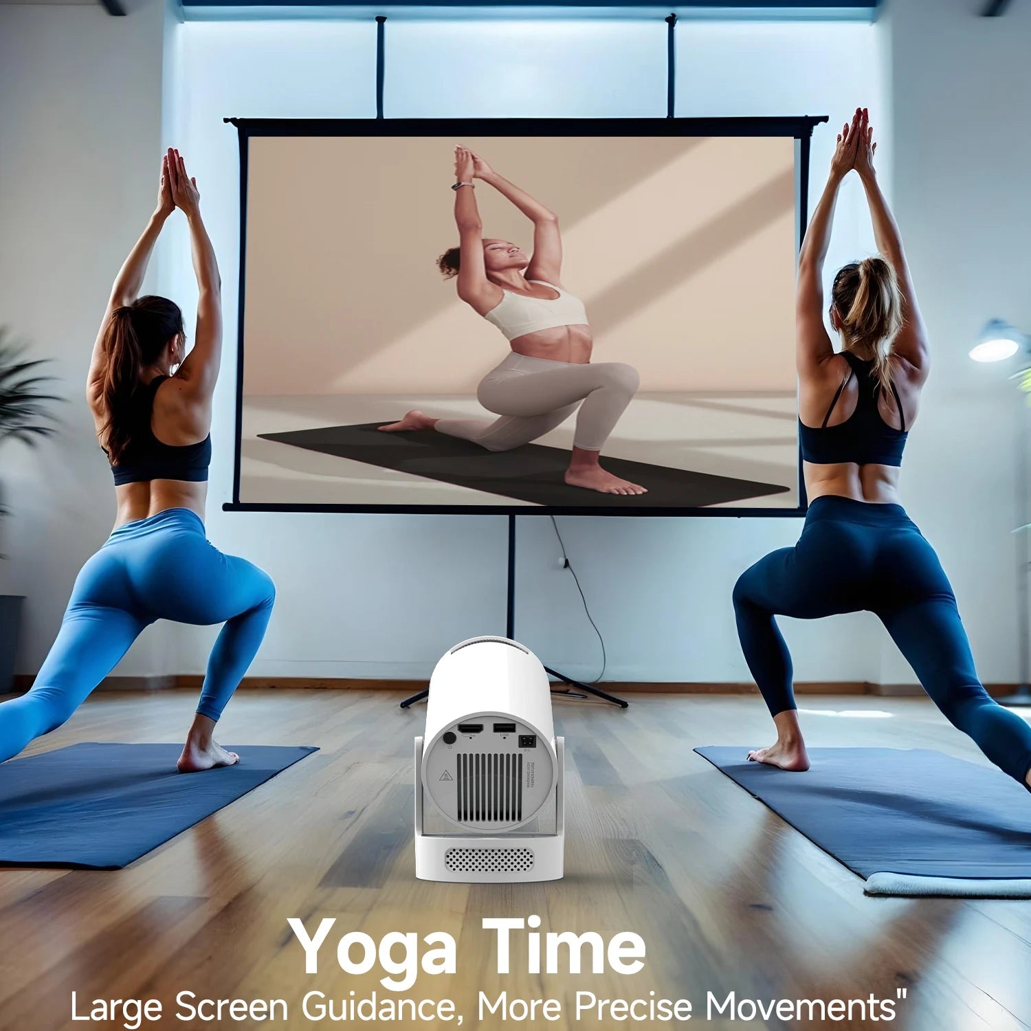 Proyector Magcubic HY300 Pro+ | Android 14 | WiFi 6 | BT5.4 | 8000 Lúmenes | Cine en Casa - Firu Total Sales