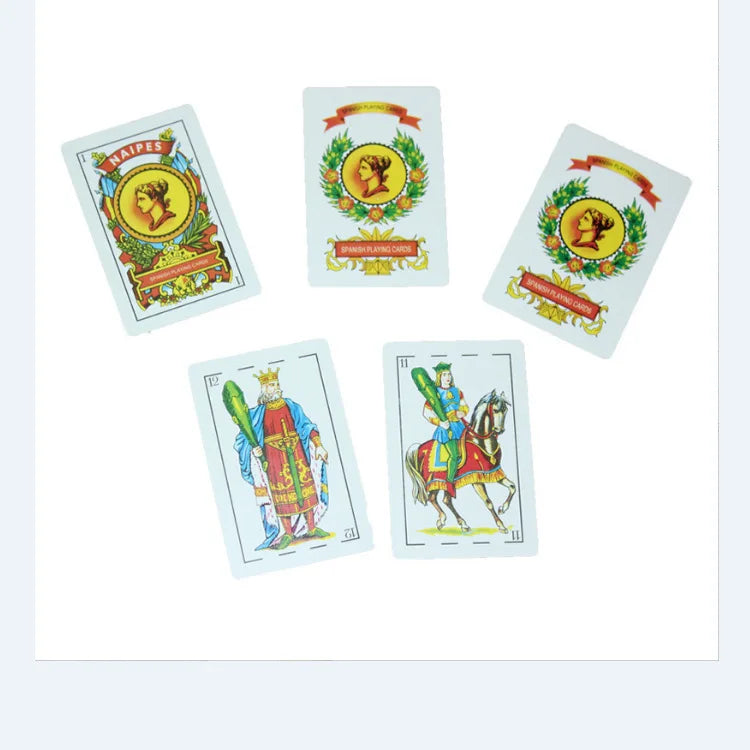 1 Deck of Authentic Spanish Naipes Playing Cards - Perfect for Mexican Card Games and Poker! Great for Gifts, Party Time Fun!